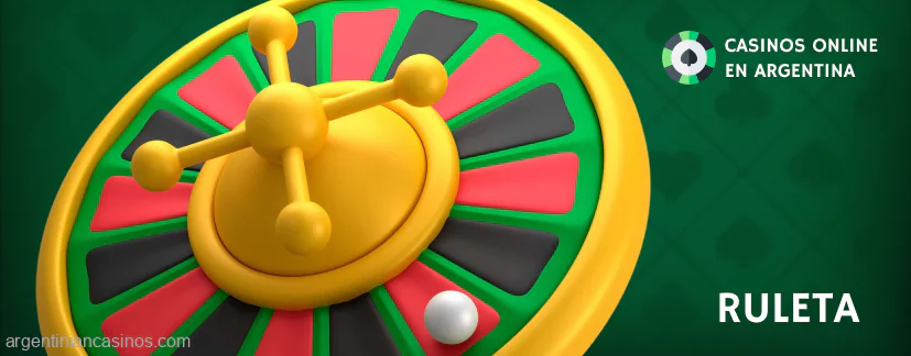 La ruleta se encuentra en los casinos de argentiniancasinos.com Argentina