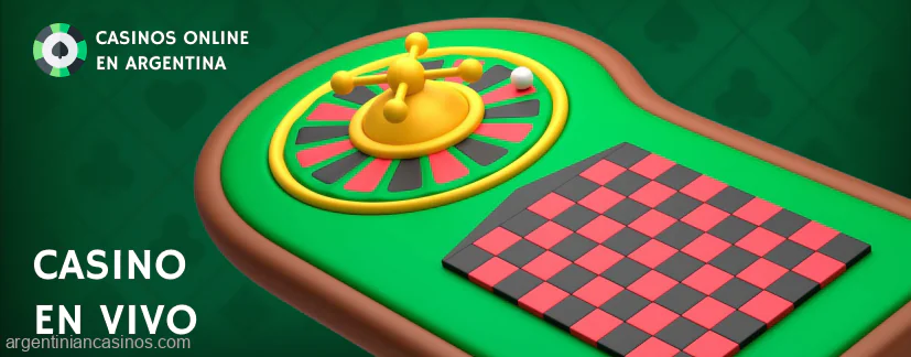 Un casino con crupier en vivo recrea la atmósfera de un establecimiento de juego físico argentiniancasinos.com